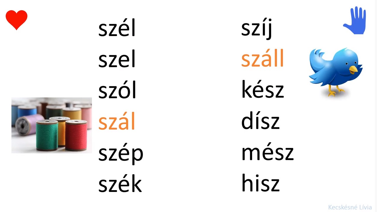 öt betűs magyar szavak