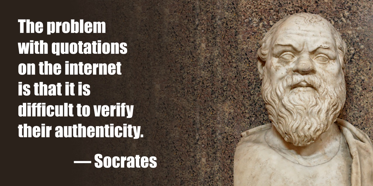 Socrates Idézet Az Okosról