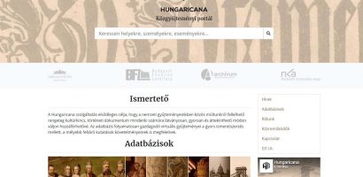 A Hungaricana közgyűjteményi portál