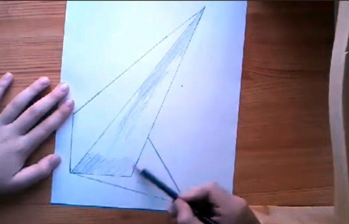 Rajz – 3D-s Piramis rajzolása
