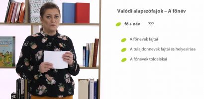 Magyar nyelv – A szófajok