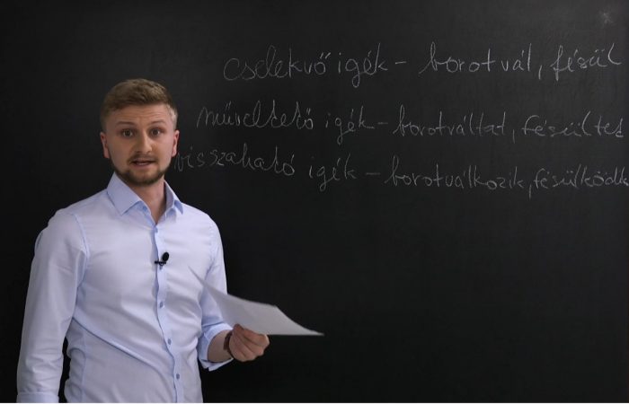 Magyar nyelv – Az igék: felosztás a cselekvő és cselekvés viszonya szerint