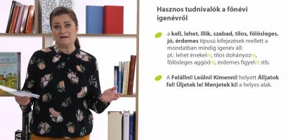 Magyar nyelv – Az igenevek