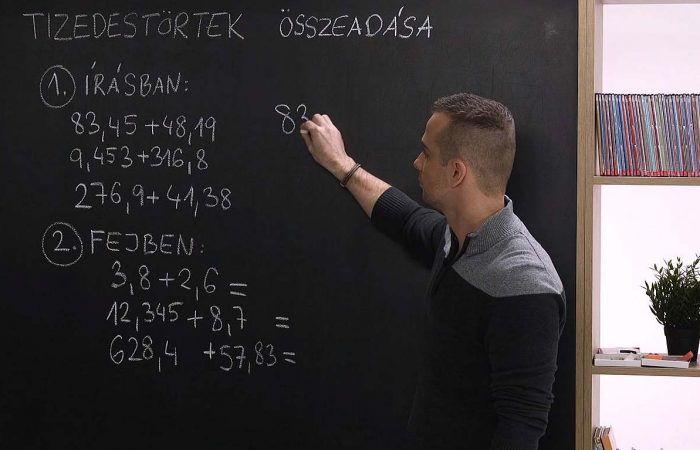 Matematika 6. o. – A tizedestörtek összeadása