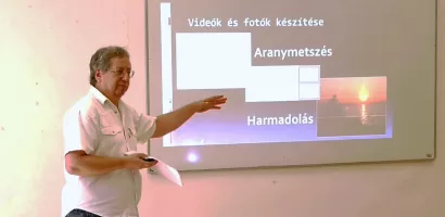 Haraszti Gyula: Videók és fotók készítése és beépítése az előadásokba