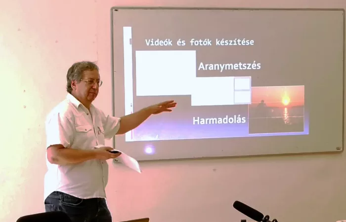 Haraszti Gyula: Videók és fotók készítése és beépítése az előadásokba