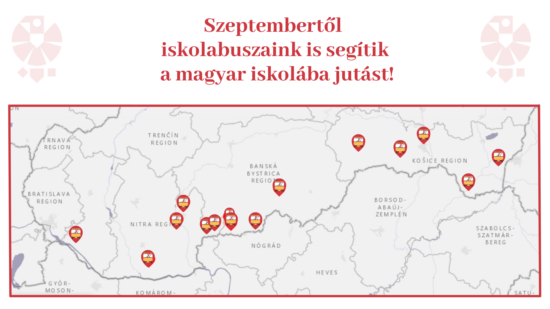 15 iskolabuszt indít a Rákóczi Szövetség