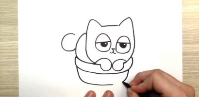 Hogyan rajzoljunk állatokat (cica, kutya, ló)