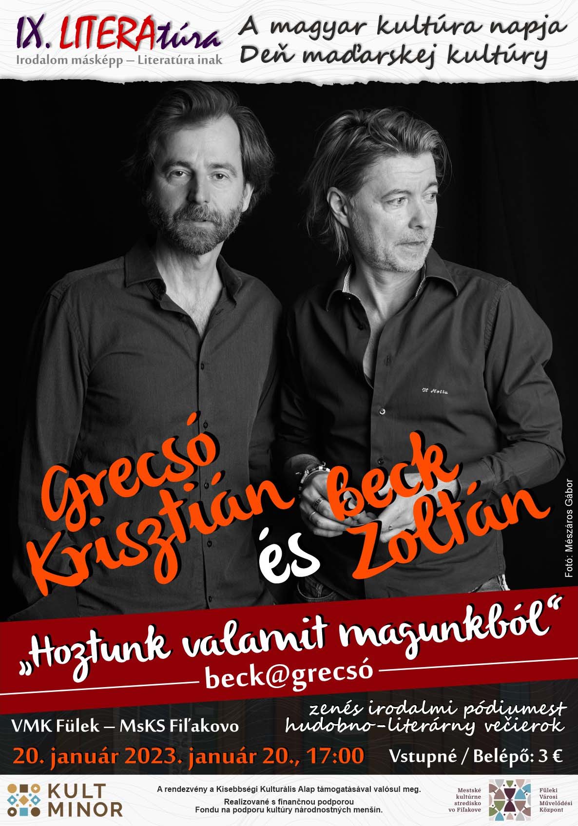 Beck Zoltán és Grecsó Krisztián