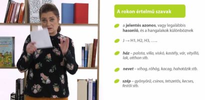Magyar nyelv – A hangalak és jelentés viszonya (ismétlés)