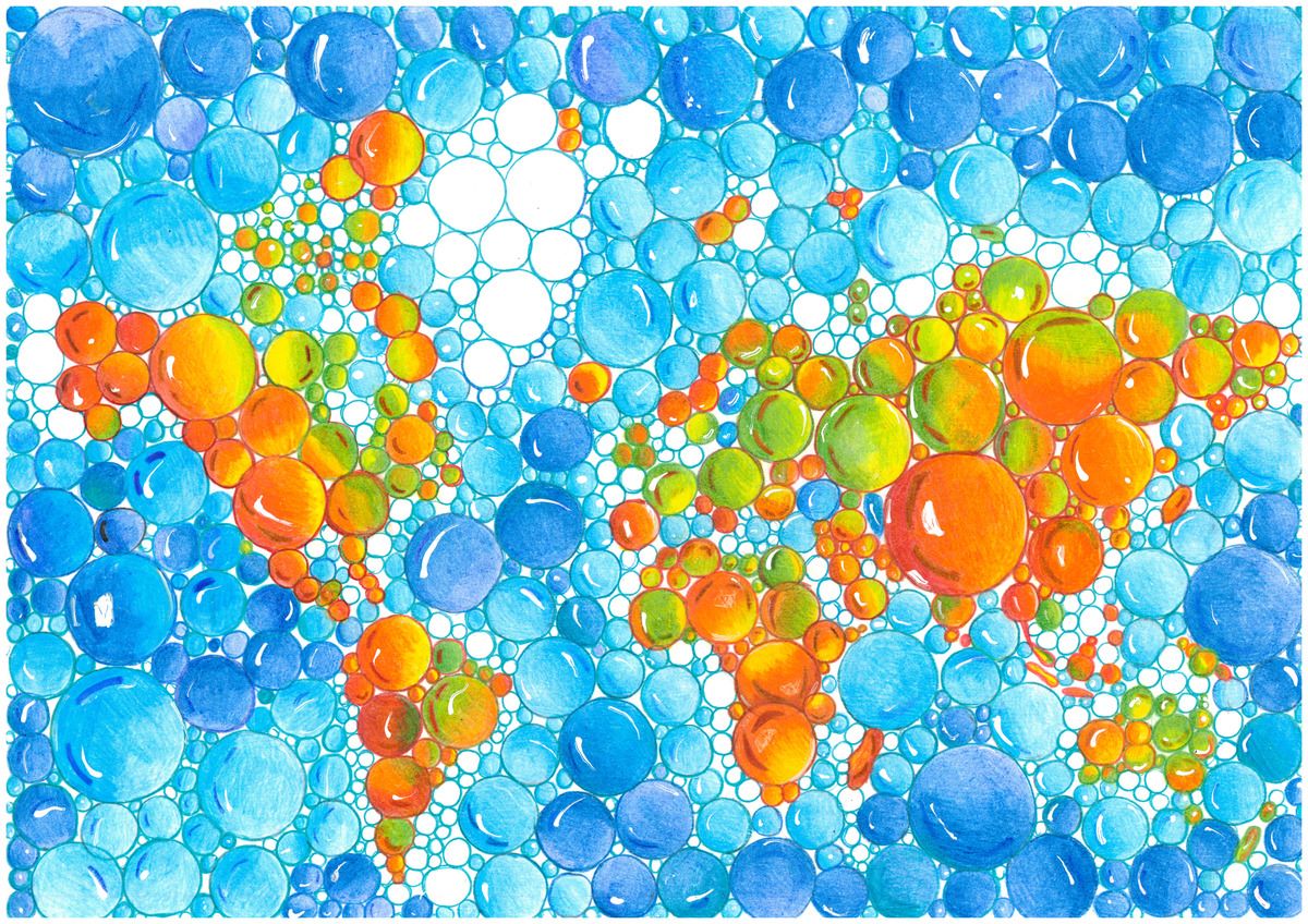 buborék térkép - razjverseny