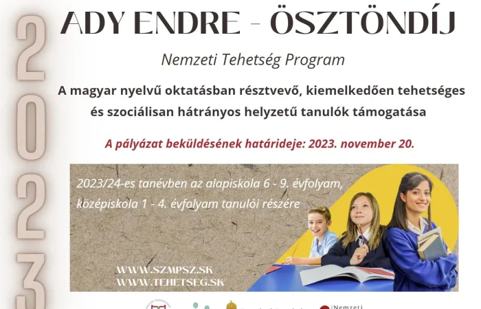 Ady Endre-ösztöndíjat hirdet az SZMPSZ