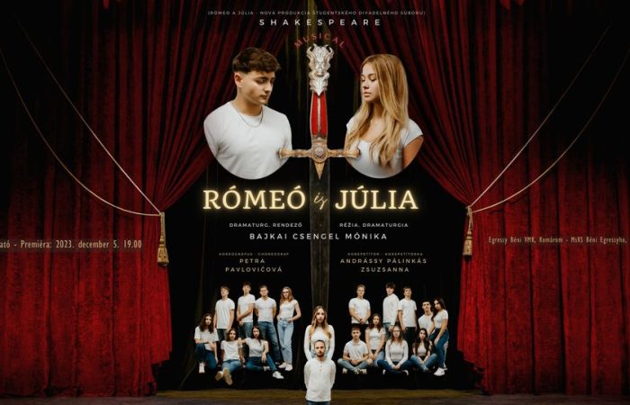 Rómeó és Júlia Komáromban – a GIMISZ Diákszínpad bemutatója