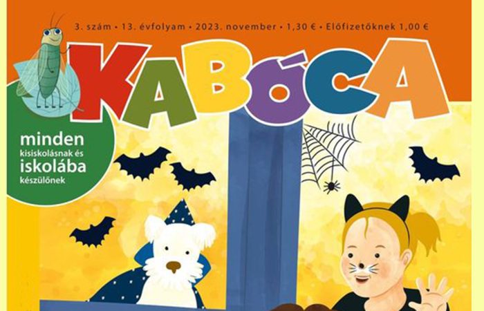 Már kapható a Kabóca gyermeklap novemberi száma