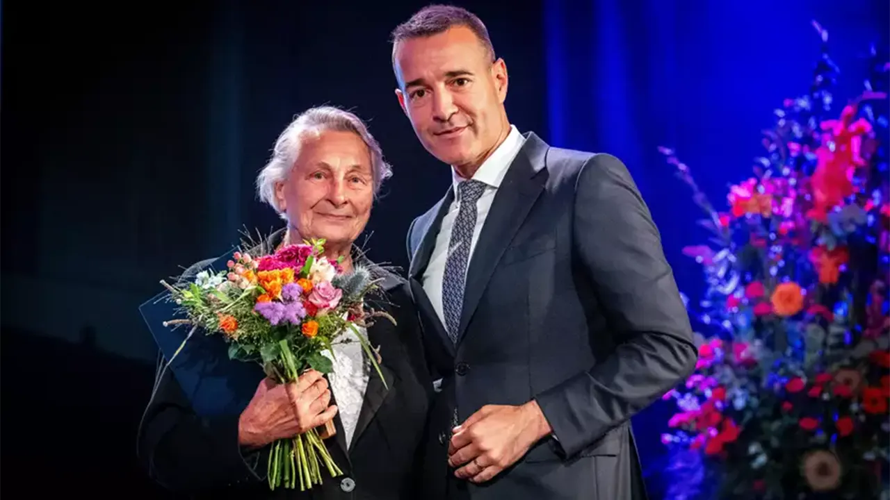 Ádám Zita Tomáš Drucker, az oktatási miniszter átadta a Szent Gorazd-díjakat.